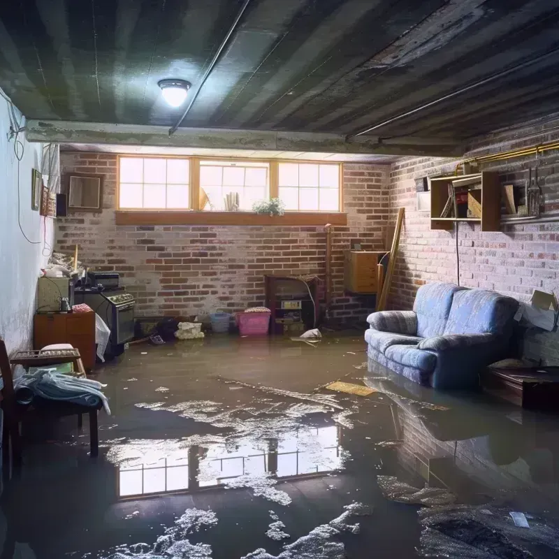 Flooded Basement Cleanup in Oskaloosa, IA